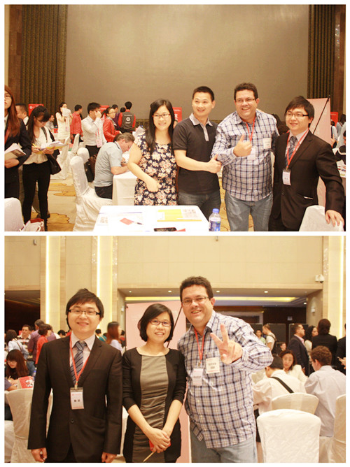 通过肖龙同学专业标准的翻译,Martins先生与多位国内供应商达成初步的协定,互留联系方式,并准备进行进一步的商谈。