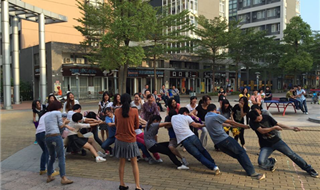 图集：手中一根绳，心中一股劲 ——iBS金鼎校区拔河比赛精彩瞬间